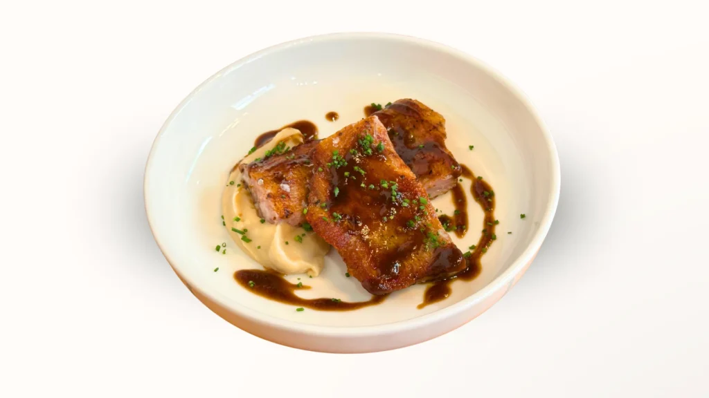 Low-temperature “secreto” pork