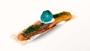 Tosta de sardina ahumada